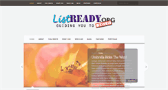 Desktop Screenshot of listready.org